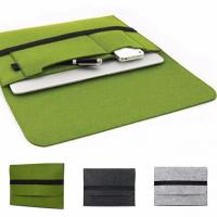 Felt Briefcase Covers / Padded Laptop Bag For 11.6 12 13.3 15.4 Inch Macbook air