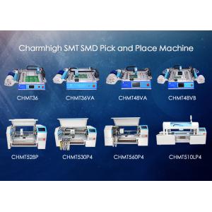 Charmhigh SMD Pick And Place Machine , SMT Placement Machine 8 Models Prototyping
