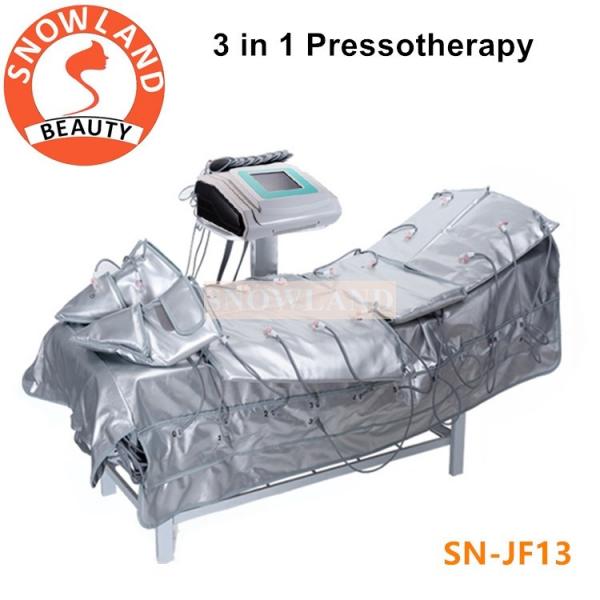 3 in 1 far infrared+ems therapy +lymphatic drainage vacuum pressotherapy body