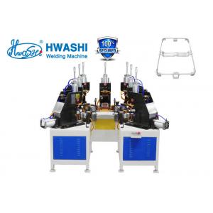 Hwashi IBC Tank Stainless Steel Tubular Cage Base Pipe Welding Machine