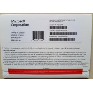 China FPP License Activation Online Windows 10 Professional Oem Key 64 OEM DVD Pack wholesale