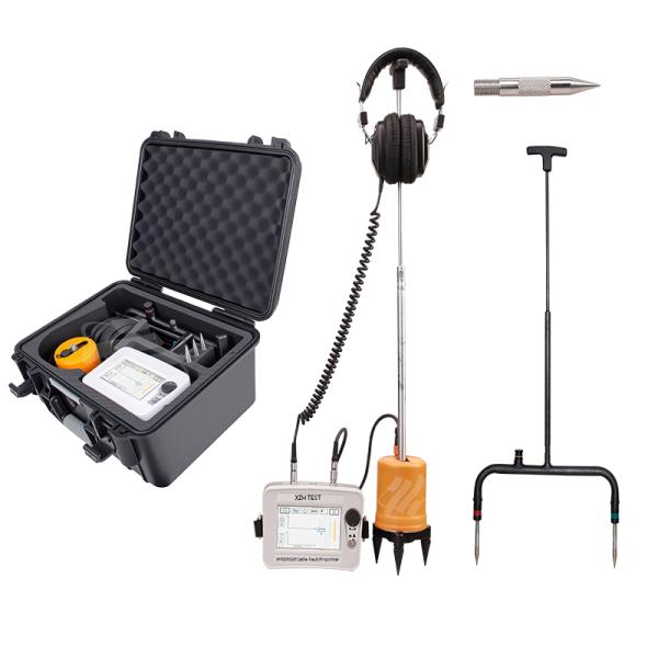 Portable Cable Fault Locator with BNR Background Noise Reduction Mute Noise Reduction and Magnetic Measurement Method