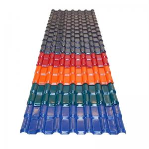 Synthetic Plastic Shed Roof Panels 1.5mm Thick UV Plastic Roofing Panels