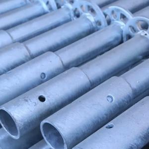China Mobile Double Coupler Steel Welded Pipe 0.8mm - 12.75mm Multipurpose Scaffolding Straight Coupler supplier