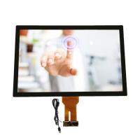 China 32 Inch Capacitive Multi Touch Screen Display Transparent Glass Touch Panel Windows Systems on sale