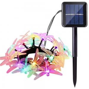 Colored Mini Copper Solar Led String Lights Cool White 10M Length For Decoration