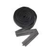 China Drawcord Elastic Waistband Accessories 4cm Black White Drawstring Knitted Elastic Drawcord Elastic Webbing Running Shorts wholesale
