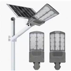 Aluminum Led Street Solar Lights Remote Control Led Chip Lamp With Solar Cell 200W 300W 400W