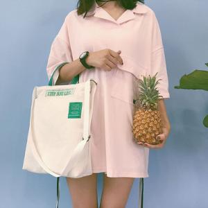 New Japanese art small fresh messenger bag female student canvas bag joker shopping bag shoulder bag custom