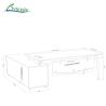 China Commercial Classic Home Office Desks Rectangular Design Office Essential wholesale