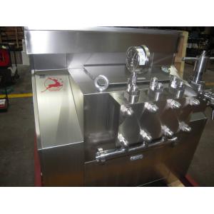 China Impact Resistance Homogeniser Machine / Silver Two Stage Homogenizer supplier