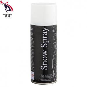 Washable Practical Spray Snow On Fake Tree , Multipurpose Fake Snow In A Spray Can