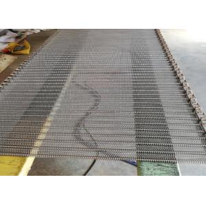 Vegetables Washing And Drying 304 Stainless Steel Chain Mesh Conveyor Belt