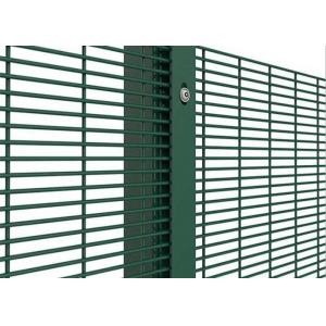 China Railway Station 690N/M2 Barbed Wire Mesh Fencing 2200mm High supplier