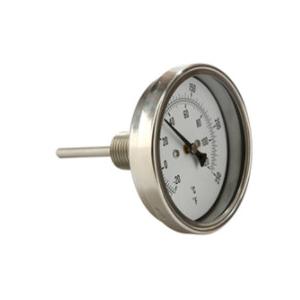 5" 125mm 6" 150mm Bimetallic Dial Thermometer Oven-Safe Axial Type