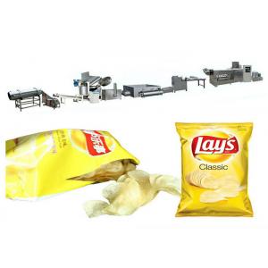 China 30kg/h wave type potato chips production line supplier