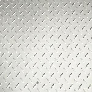 China 2MM Stainless Steel Sheet SS Chequered Plate 304 304L Cold Rolled 2B Finish supplier