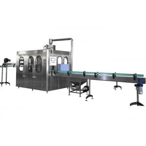 China Stainless Steel Bottled Water Filling Line With Bottle Rinsing System / Bottle Capping System wholesale