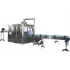 Stainless Steel Bottled Water Filling Line With Bottle Rinsing System / Bottle