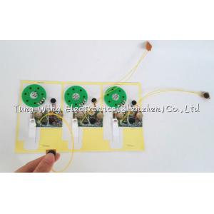10 seconds Recordable Sound Module For Birthday , Custom Voice Greeting Cards