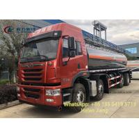 China FAW 8x4 20CBM RHD Dilute Sulfuric Acid Chemical Transport Truck on sale