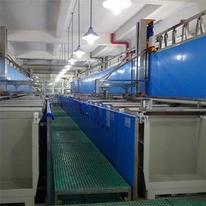 China Línea de anodización electrónica automática Extrusiones arquitectónicas Línea de anodización de ácido sulfúrico wholesale