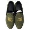 China Wedding Mens Leather Slip On Shoes Men'S Smoking Slippers EVA Insole Material wholesale