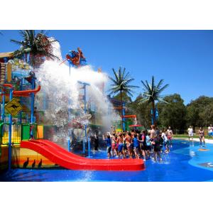 China Large Scale Water Playground Equipment Elegant Design Against Corrosion supplier