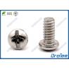 Stainless Steel Philips Slotted Combo Drive Pan Head Serrated Machine Screws