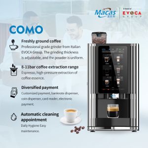 China スマートWiFiテーブルトップコーヒー販売機 コーヒーショップとコーヒー製造機器 ジャンル wholesale