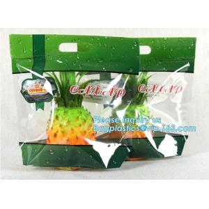 China Fruit Slider Zipper Bags Apple Grapage B fruit protection bag, fruit packaging with slider, fruit packaging bags slider supplier