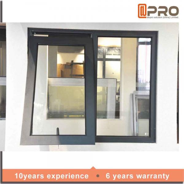 Space Saving Aluminium Awning Windows With Heat Strengthened Glass metal awning