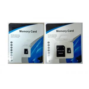 Durable / Recyclable Micro SD Memory Card Plastic Transparent Color SGS Certification