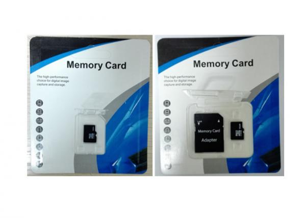 Durable / Recyclable Micro SD Memory Card Plastic Transparent Color SGS