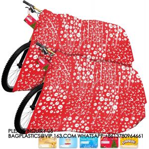 China 90”X 60” Bike Gift Bag Set Christmas Valentines Day Birthday Boy Girl Jumbo Bicycle Bags Extra Large Bags Bicycles supplier