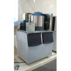 Hot-selling automatic large capacity undercounter flake ice making machine/commercial flake ice maker for fresh s
