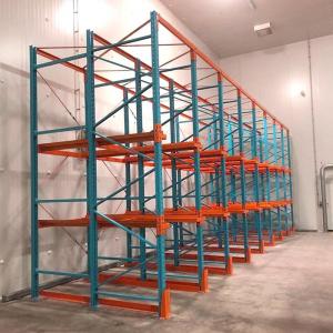 China ODM Drive In Racking 6000kg Double Deep Pallet Racking System supplier