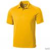 Banana Cream Mens Dressy Polo Shirts , Anti - Pilling Short Sleeve Polo For Men