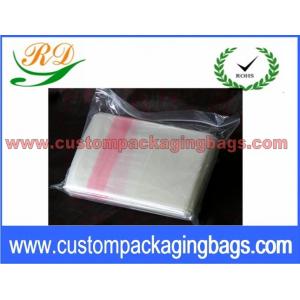 China Red and Natural Custom Plastic Laundry Bags for Hotel / Hospital 25 Micron supplier