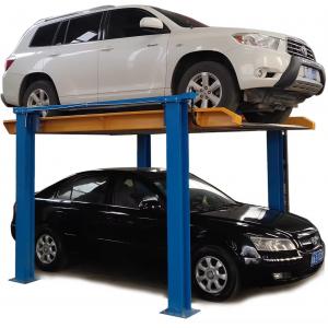 Automated Hydraulic Lift Car Parking Home 2500kg 4 Post Garage Lift PLC Control