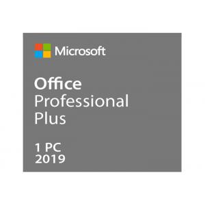 Original Pro Plus Microsoft Office 2019 Key Code License Key Card 100% Online Activation
