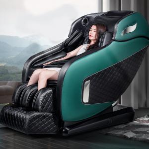Real Relax Shiatsu Full Body Massage Chairs Green 150cm 150W 3D