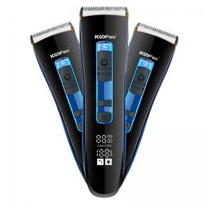 7W LCD Professional Hair Clipper Set Adjustable Rustproof Blade