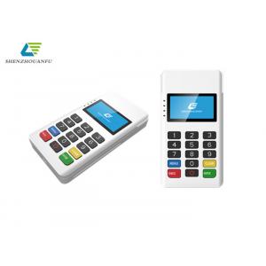 China Smart Cashless Handheld Pos Devices MPOS Swipe With Pin Pad Signature supplier