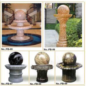 Stone Sphere Fountain For Home Decoration