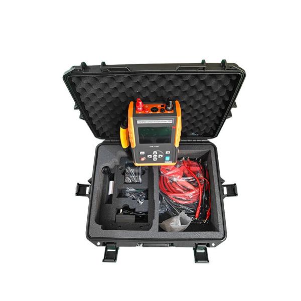 Testador de resistencia de ohmmetro con interruptor eléctrico portátil digital de mano