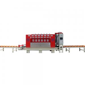 Grinding Function PLC Automatic Continuous Granite Marble Stone Bush Hammering Machine