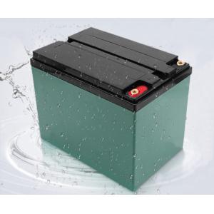 China 12v 50ah Lifepo4 Cell Pack Rechargeable Waterproof Boat Rv Outdoor Camping Battery supplier