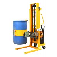 China 450Kg Load Hoop Type Electric Forklift Drum Lifter with Electronic Balance on sale