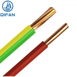 Building Wire Cable H07V-U CE Certificate PVC Insulation Copper Wire Earth Wire Building Wire with CE Certificate